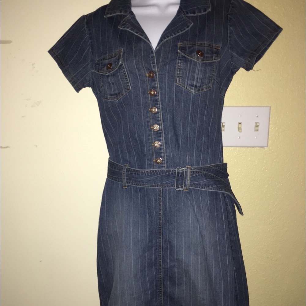Vintage Hotkiss Denim Dress
